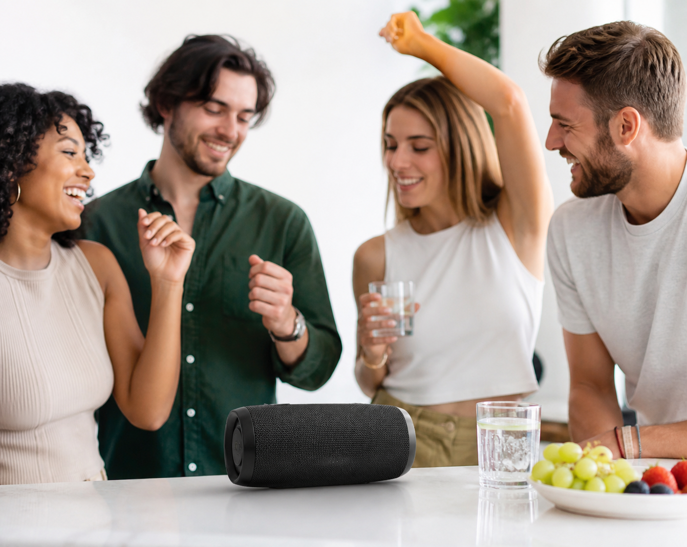 BeatMini speaker enjoyed with friends