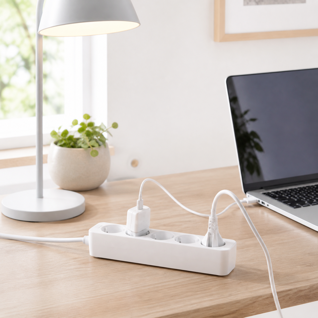 HomeSafe extension cord in use