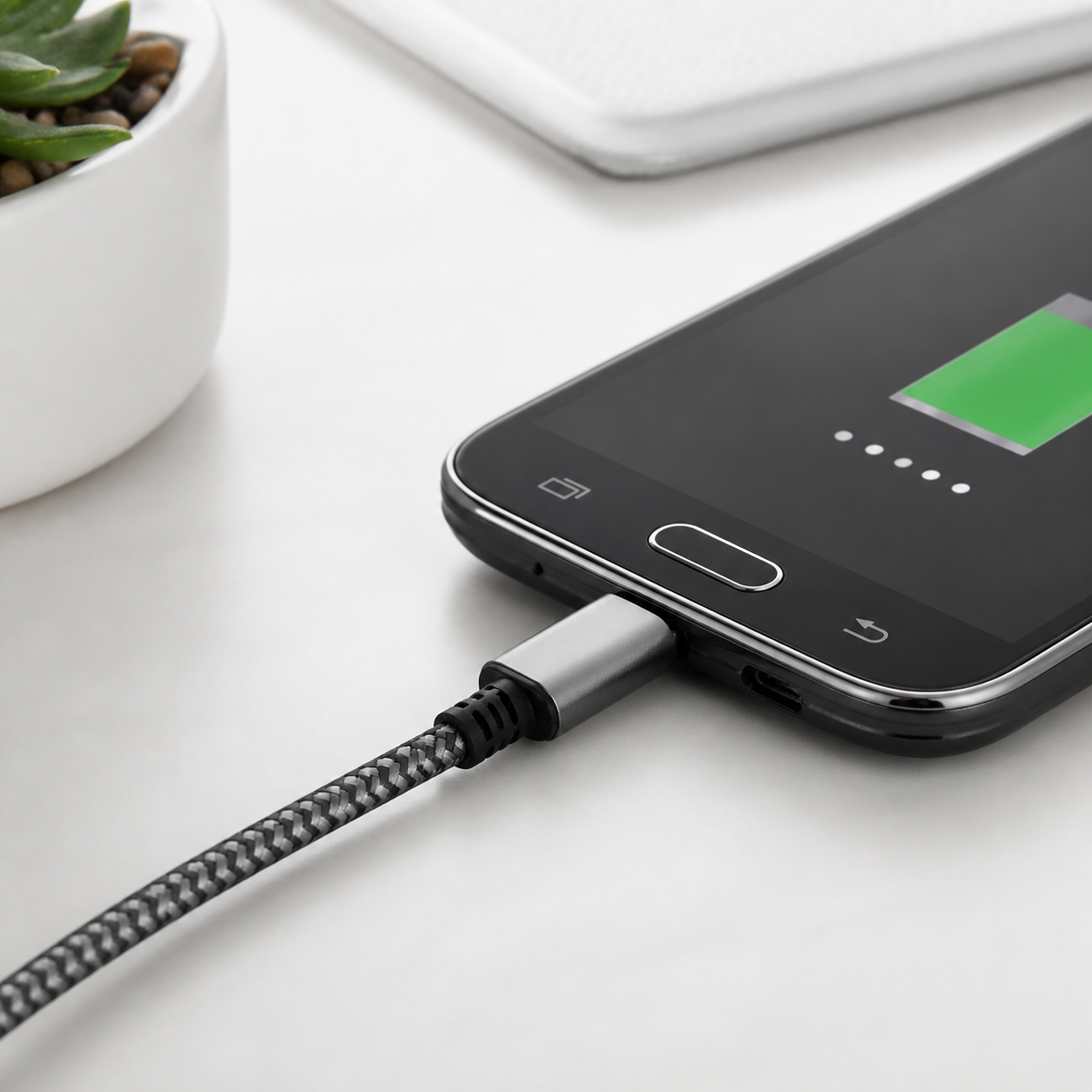 MicroLink cable in use